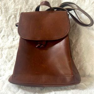 L.L. Bean Leather Backpack, BEAUTIFUL EUC